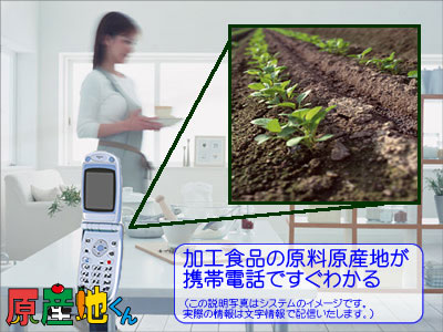 原産地くんイメージ